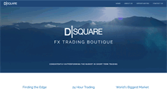 Desktop Screenshot of dsquaretrading.com