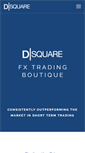Mobile Screenshot of dsquaretrading.com